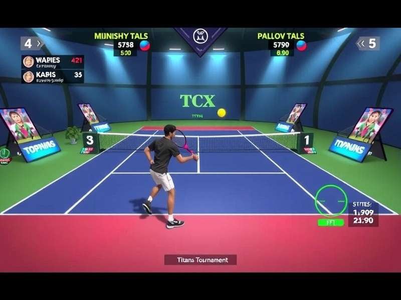 Titans Tennis Stars multiplayer mode
