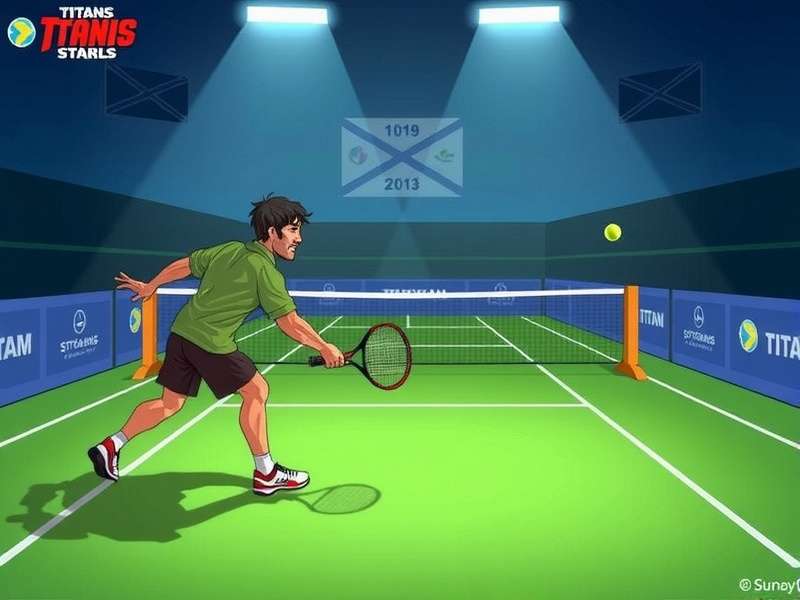 Titans Tennis Stars gameplay screenshot